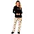 Pijama Floral Feminino Longo Lua Cheia 9955 - Imagem 2