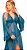 Robe Neglige Midi Recco De Tule Slim Com Renda 14419a - Imagem 1