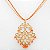 COLAR LONGO TRIPLO CORAL - Imagem 1
