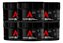 Gel Cola Incolor Fixação Extra Forte 300gr Alfa Looks 6 Unid - Imagem 1