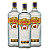 Kit 03 Gordon's London Dry Gin Inglês 750ml - Imagem 1