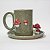 Caneca e Pires Cogumelos - Imagem 1