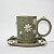 Caneca com Pires Margaridas - Imagem 1