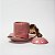 Conjunto de Café Coração Rosa - Imagem 2