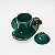Conjunto de Café Coração Verde - Imagem 2
