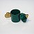 Conjunto de Café Coração Verde - Imagem 4