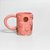 Caneca Poá Rosa com Ouro - Imagem 1