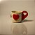 Caneca Corações Cappuccino - Imagem 1