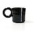 Caneca Peitinhos Preta - 180 ml - Imagem 3