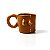 Caneca Peitinhos Ocre - 180 ml - Imagem 1