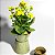 vaso auto irrigável verde M - Imagem 3