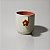 Caneca Anel Flowers - Vermelha - Imagem 1