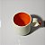 Caneca Anel Flowers - Laranja - Imagem 3