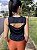 Cropped corte reto preto - Imagem 2