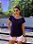 Camiseta Sarah azul marinho - Imagem 1