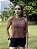 Cropped corte reto marrom - Imagem 1