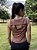 Cropped corte reto marrom - Imagem 2