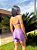 Short Sun com bolsos lavanda - Imagem 2