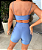 Bermuda Glow com bolsos azul - Imagem 3
