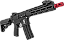 RIFLE DE AIRSOFT AEG M4 AR15 SENTINEL 8" M-LOK – ROSSI - Imagem 4