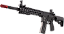 RIFLE DE AIRSOFT AEG M4 AR15 NEPTUNE 10" ELET 6MM – ROSSI - Imagem 8