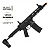 RIFLE DE AIRSOFT M4 PDW PUNISHER 1 AEG PRETA GATILHO ELETRÔNICO - POSEIDON - Imagem 1