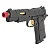 PISTOLA DE AIRSOFT A GÁS GBB GREEN GAS 1911 REDWINGS GOLD 6MM - ROSSI - Imagem 2