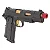 PISTOLA DE AIRSOFT A GÁS GBB GREEN GAS 1911 REDWINGS GOLD 6MM - ROSSI - Imagem 3
