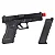 PISTOLA DE AIRSOFT A GÁS GREEN GAS GBB VG V17 BLOWBACK - ROSSI - Imagem 5