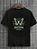Camiseta Masculina Preta 100% Algodão Butterflies Evolution - Imagem 1