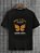 Camiseta Masculina Preta 100% Algodão Butterflies Something Beautiful - Imagem 1