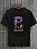 Camiseta Masculina Preta 100% Algodão City Brooklyn - Imagem 1