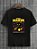 Camiseta Masculina Preta 100% Algodão Urso Trouble Maker - Imagem 1