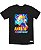 Camiseta Masculina Preta 100% Algodão Naruto shippuden - Imagem 1