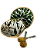 SALADEIRA FLORAL VERDE - Imagem 2