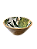 SALADEIRA FLORAL VERDE - Imagem 1