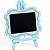 MINI LOUSINHA COM CAVALETE DECORADO AZUL CLARO - 01 UNIDADE - CROMUS - Imagem 1
