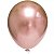 BALÃO PLATINO 16" APROX. 40CM - ROSE GOLD - COM 12 UNIDADES - PIC PIC - Imagem 1