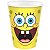 COPO DE  PAPEL FESTA BOB ESPONJA - 180ML - COM 08 UNIDADES - REGINA FESTAS - Imagem 1