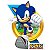 ENFEITE DECORATIVO GRANDE FESTA SONIC - COM 01 UNIDADE - REF 357009 - COM 01 UNIDADE - PIFFER - Imagem 1