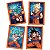 QUADROS DECORATIVOS FESTA DRAGON BALL - 21X31 CM - COM 04 UNIDADES - FESTCOLOR - Imagem 1