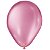 BALÃO DE FESTA LATEX 7'' 18CM - CINTILANTE ROSA - COM 50 UNIDADES - SÃO ROQUE - Imagem 1