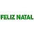 FAIXA DECORATIVA FESTA NATAL - FELIZ NATAL - GLITTER EVA - 1,40M - 01 UNIDADE - PIFFER - Imagem 1