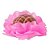 FORMINHA FLORAL ROSA ESCURO SEDA  -  40 UNIDADES - DECORART - Imagem 1