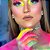 KIT TINTA FACIAL MAQUIAGEM HALLOWEEN TINTA NEON FLUORESCENTE  5 CORES PROMOÇÃO - Imagem 2