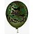 BALÃO LISO 10 CAMUFLADO VERDE MILITAR - 25 UN - PIC PIC - Imagem 1