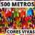 500 METROS BANDEIRINHA BANDEIRA FESTA JUNINA ARRAIÁ FESTA PAPEL - Imagem 1