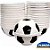 5 PORTA MIX BOLA DE FUTEBOL POTE DE DOCES FESTAS COR BRANCO E PRETO BOLA FUTEBOL PORTA MIX KIT POTE FESTAS DOCES - Imagem 5