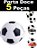 5 PORTA MIX BOLA DE FUTEBOL POTE DE DOCES FESTAS COR BRANCO E PRETO BOLA FUTEBOL PORTA MIX KIT POTE FESTAS DOCES - Imagem 3