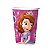 COPO PRINCESINHA SOFIA - PAPEL - 200 ML - PACOTE 08 UNIDADES - REGINA FESTAS - Imagem 1